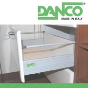 DANCO тандембокс + релинг 160x450мм, серый