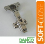 Петля ø35мм DANCO CLICK-On, накладная SOFT CLOSE