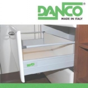 DANCO тандембокс + релинг 160x400мм, серый