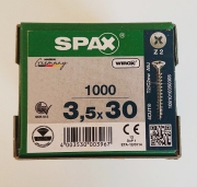 Шуруп 3,5x30 потай PZ2 SPAX